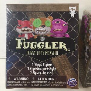 Lot Of 2 Fuggler 3"  Vinyl Mini Figure Funny Ugly Monster New in Box Spinmaster